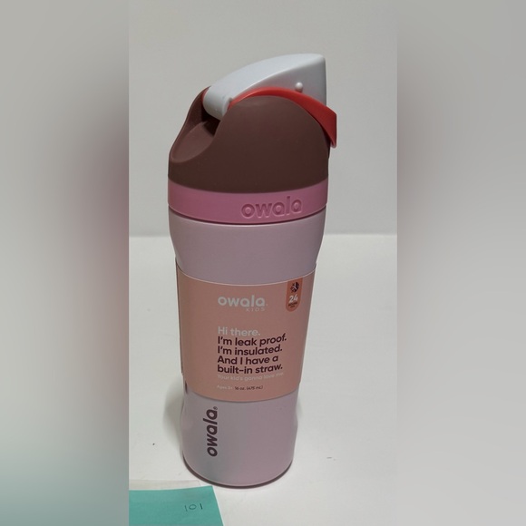 New! Owala Kids Insulated Water Bottle - Picture 1 of 2